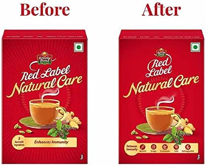 Brooke Bond Red Label Natural Care (5 Ayurvedic Ingredients) 250gms