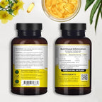 Vegan Evening Primrose Oil 2000mg with Vitamin E & B6 – 60 Vegan Softgels| Pure Cold Pressed I 180mg GLA per Capsule I Women's Health I Premium Quality I by Prowise Healthcare