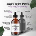 Sandalwood Patchouli Essential Massage Oil - Sweet Almond and Jojoba Oil, Preservative-Free, Perfect for Aromatherapy and Relaxation (16 oz)