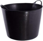 Tubtrugs SP42GBK Flexible Black Gorilla Large 38 Liter/10 Gallon Capacity