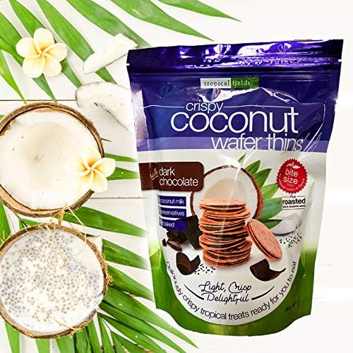 Tropical Fields Crispy Coconut Wafer Thins 14 oz. (Coconut)