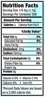 Gourmet Fries Seasonings Bottle, Salt and Vinegar, 12 Ounce