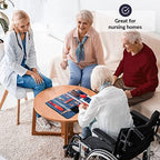 Fidget Blanket for Dementia | Calming & Comforting Dementia Activities for Seniors | Dementia Products for Elderly | Sensory Blanket | Helps with Alzheimer’s, Dementia, Asperger’s, Autism, Anxiety