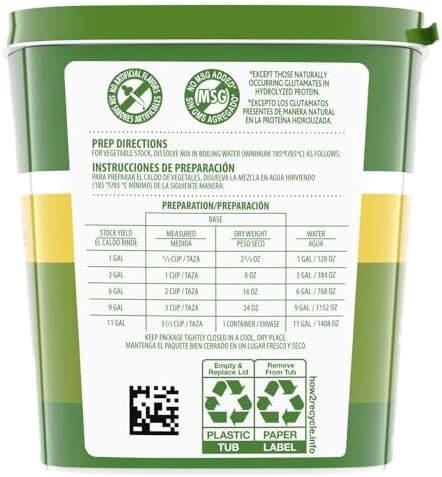 Knorr Select Vegetable Base, 1.82 Pound -- 6 per case.