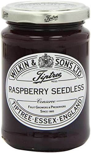 Tiptree Raspberry Seedless Preserve, 12 Ounce (Pack of 2) Jars