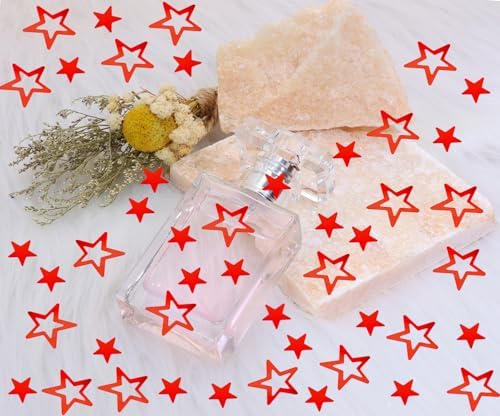 ONLYKXY 500Pcs Star Table Confetti Decor Glitter Confetti Table Confetti Star Decoration for Birthday Wedding Foil Theme Christmas Thanks Giving Party Valentine's Day Scatter Bless Confetti (Red)