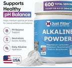 Sodium Bicarbonate Powder Supports pH Balance - Potassium Bicarbonate Slow Release Formula for Better Absorption - Bicarb Potassium Powder Helps Reduce Body Acid - Bicarbonato De Sodio Supplement