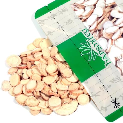 Hapsmiley White Peony Root (Paeonia lactiflora Pallas/Radix Paeoniae/Bai Shao/백작약) –100g (3.5oz) Dried Root – Pure Natural Herb