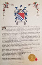 Mr Sweets Fitzpatrick - Coat of Arms, Crest & History 3 Print Combo - Surname Origin: Irish Ireland