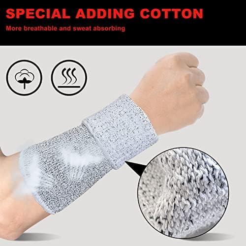 Evridwear Arm Protectors for Thin Skin and Bruising Cut Resistant Arm Sleeves Arm Guards Protective Sleeves for Men Women