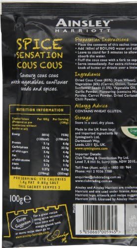 Ainsley Harriott Spice Sensation Cous Cous 100g