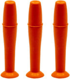 DMV Ultra Hard Contact Lens Remover **NOT for Soft Lenses** (Orange, 3 Count (Pack of 1))