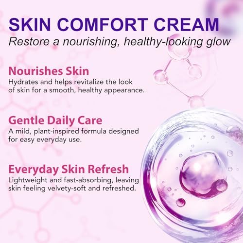 Wild Yam Cream, Topical + Natural Wild Yam Cream for Hormone Balance, Support Perimenopause & Menopause Relief, Nourish The Skin, Daily Moisturiser for Women 4.23Oz