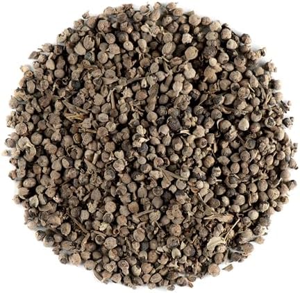 Chaste Tree Berries Whole (Vitex Agnus-Castus) – 8oz | Wildcrafted Dried Chasteberry | Herbal Tea | No Additives or Preservatives | Resealable Pouch