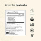 Yogi Tea Green Kombucha Tea - 16 Bags per Pack (4 Packs) - Organic - With Kombucha to Support Overall Health - Includes Lemongrass, Spearmint Leaf & More