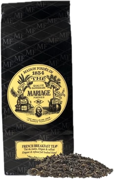 Mariage Freres French Breakfast T7000 100g 3.5oz Black Loose Tea in a Paper Pouch (1 Pack)