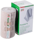 Lohmann & Rauscher Rosidal K Short Stretch Compression Bandage, For Use In The Management of Acute & Chronic Lymphedema, Edema, & Venous Insufficiency, 3.93" x 5.5 Yards (10cm x 5m), 1 Roll