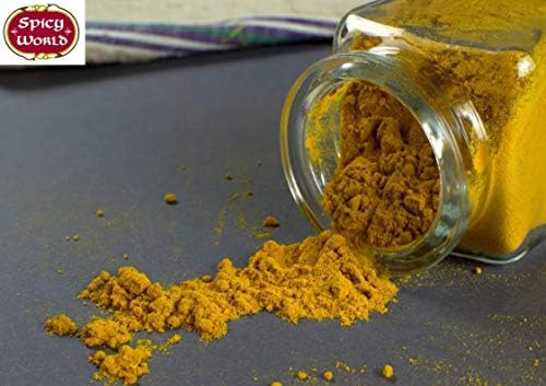 Spicy World Turmeric Powder 14 Ounce (400g) | Ground Turmeric Root, Haldi