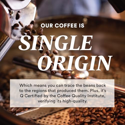 Whole Foods Market, Decaf Ethiopia Single Origin Whole Bean Coffee, Medium Roast, Cocoa Powder, Raw Honey & Dried Berries, 12 Ounce