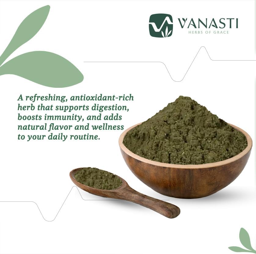 Podina Powder | Pudina | Mentha Arvensis Linn | Mint Leaves | 400 gram (Pack of 1)