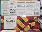 Walkers Scottish Pure Butter Shortbread Fingers 5.3oz 150g (Two Boxes)