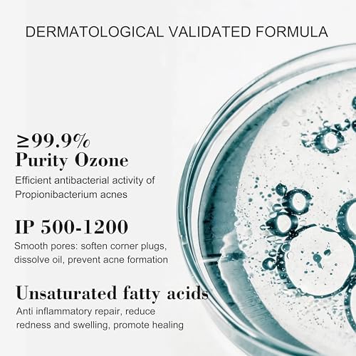 Fully Ozonated Olive Oil-100% Pure Ozone Oil-0.5 OZ-Glass Dropper Bottle-Organic Natural for Skin Care Essence Oil- Rich in Reactive Oxygen.