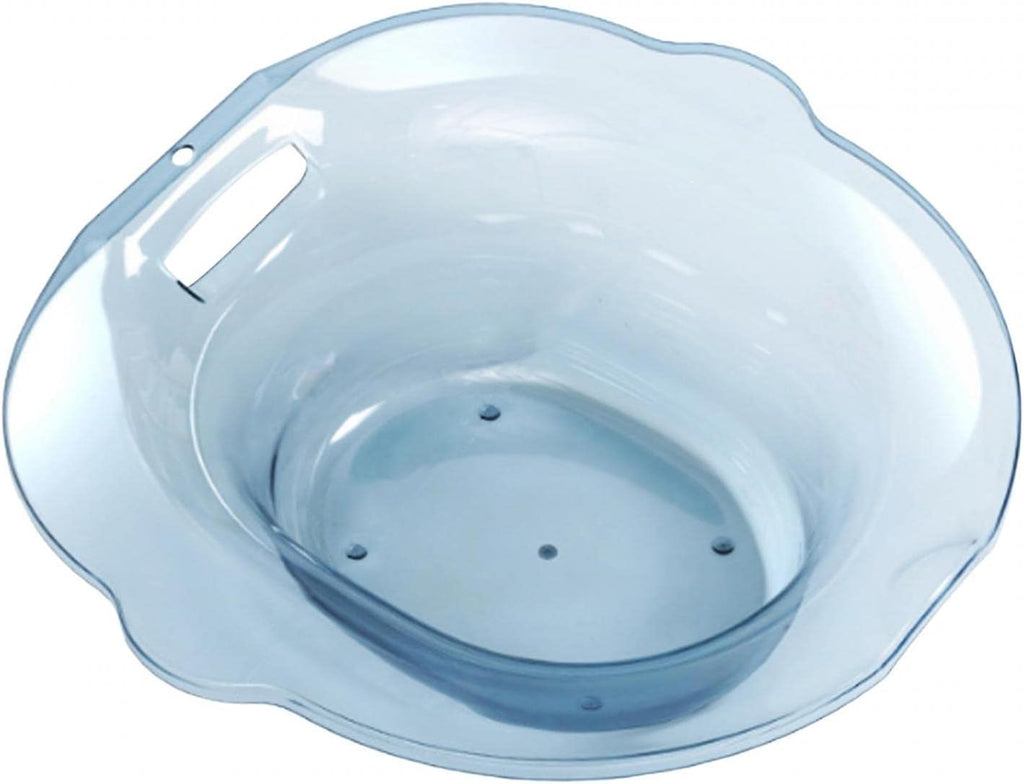 Sitz Bath Basin for Toilet,Bidet Toilet Tub, Universal,Portable Wider Seating Area Hangable Anti Overflow Hip Bath Steam Seat for Elderly, Blue