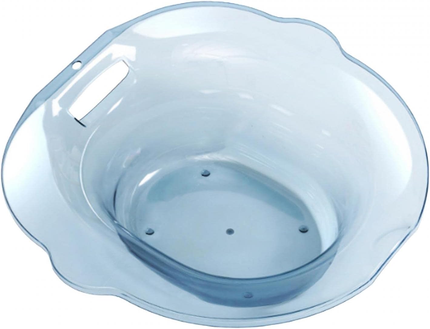Sitz Bath Basin for Toilet,Bidet Toilet Tub, Universal,Portable Wider Seating Area Hangable Anti Overflow Hip Bath Steam Seat for Elderly, Blue