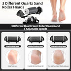 12 Pack Electric Pedicure Device Replacement Roller Heads with Same Mineral Stone for Feet Care Perfect Grinding Heads for Callus Remover for Daily Maintenance (12pcs Light Coarse)
