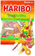 Haribo Tangfastics Share size | 160g (5.64 Ounce) | Pack of 12