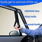 Car Handle Assist for Elderly Car Door Handle Multifunction Handle Car Door Latch Handle for Seniors and Handicapped(Blue)