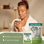 Organic Lemon Balm Tea Loose Leaf (4oz.) - Lemon Balm Leaves - Loose Leaf Melissa Tea - Te de Tolonjil - Natural Support for Stress Response, Sleep, Digestion