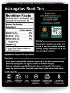 Buddha Teas Organic Astragalus Root Tea - OU Kosher, USDA Organic, CCOF, 18 Bleach-Free Tea Bag