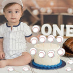 Hooqict 40Pcs Baseball Cupcake Toppers Baseball Birthday Cake Topper Decorations Cupcake Picks for Kids Boys Girls Sports Theme Birthday Party Baby Shower Decorations Supplies