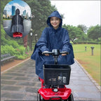 Mobility Scooter Rain Poncho Waterproof Cape Outdoor,Electric Vehicle Cover Wheelchair Poncho, Electric Scooter Accessories Raincoat Jacket Suit