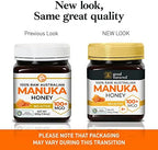 Raw Manuka Honey Certified MGO 100+ / 6+ Manuka With Antibacterial Activity - (NPA 6+) 500g (1.1lb) by Good Natured