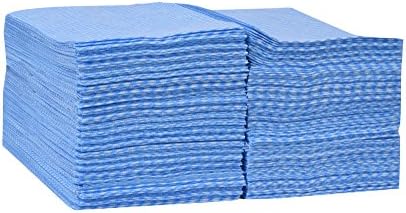 Tork Foodservice Cleaning Towel Blue/White Self Dispensing, 1/4 Folded, 1 x 240 Cloths, 192181A