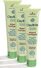 Zion Health ClayBrite Extra Mineral Toothpaste, 3 Pack3