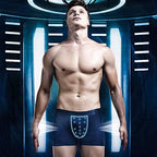 Ouruikia Men's Underwear Magnetic Boxer Briefs Functional Boxer Briefs Modal Breathable Boxer Briefs Underwear
