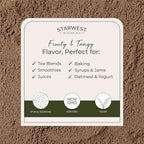 Starwest Botanicals Rosehips Powder Organic - Dried Herb for Tea & Baking, Finely Ground, Certified Kosher, Non-GMO - Bulk 1 lb Bag