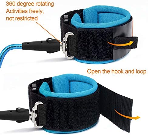 Blisstime Anti Lost Wrist Link Safety Wrist Link for Toddlers, Babies & Kids