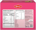 Bikaji Besan Ladoo – 14.11 Oz (400g) , Traditional Indian Sweet Made with Desi Ghee , Gram Flour Laddu with Almonds, Cashews & Pistachios , Rich Texture & Flavor , Festive Mithai for Gifting & Celebrations Perfect Sweet Box