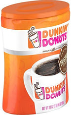 Dunkin' Donuts Original Blend Medium Roast Ground Coffee, 30 Ounces, Pack of 4