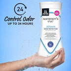 Summer's Eve Ultimate Odor Protection Daily Feminine Wash, pH-Balanced Formula Body Wash for Women with Boric Acid Helps Control Vaginal Odor, 15 Fl Oz