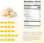 Snackathon Coconut White Chocolate Covered Almonds, 17.6 oz Resealable Bag, Whole Roasted Almonds Coated in Creamy White Chocolate and Toasted Coconut, Crunchy Tropical Nut Snack, Made in USA