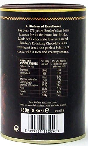 Bewley's Indulgent Hot Drinking Chocolate, 8.8 Ounce