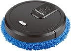 Robot Mop with Self-Emptying Base, 60min Cleaning, 360° Full-Surround Wipe Smart Robot Vacuum Cleaner Sweeping Mopping Smart Mop with Humidifying Function, Wet and Dry Available (Black)