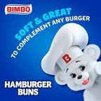 Bimbo Hamburger Buns, 8 ct