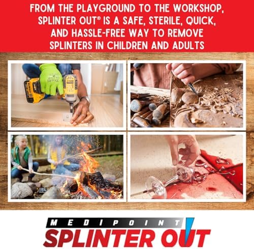 Medipoint Splinter Out Splinter Remover, 20 Count