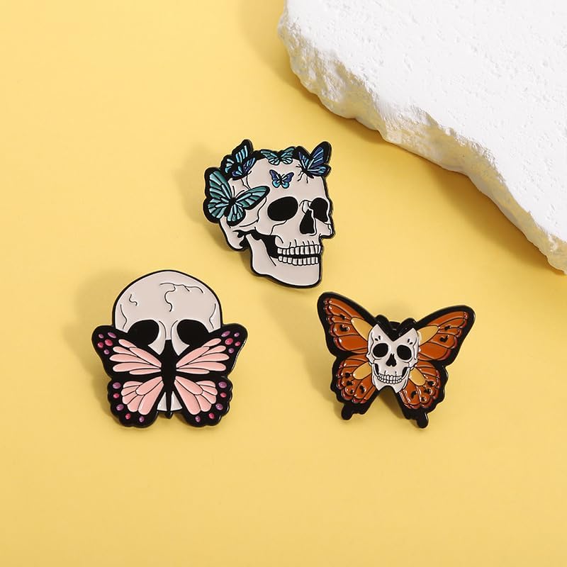 Creative Animal Enamel Brooch Pin Sets Kawaii Cartoon Lapel Pin for Jackets Backpacks Bags Decor Gifts for Lovers Friends